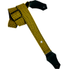 CORREA GUIT/BAJO -  Fly Hounds Tooth Yellow
