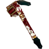 CORREA GUIT/BAJO -  Metal Rose Burgundy