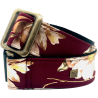 CORREA GUIT/BAJO -  Metal Rose Burgundy