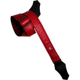 CORREA GUIT/BAJO -  Ostrich Burgundy