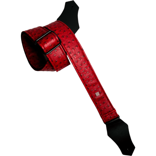 CORREA GUIT/BAJO -  Ostrich Burgundy