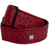 CORREA GUIT/BAJO -  Ostrich Burgundy