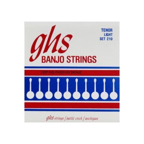 JUEGO BANJO STAINLESS STEEL TENOR LIGHT 09-28
