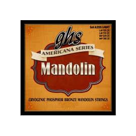 JUEGO MANDOLINA AMERICANA S, PHOSPHOR BRONZE LIGHT 10-38