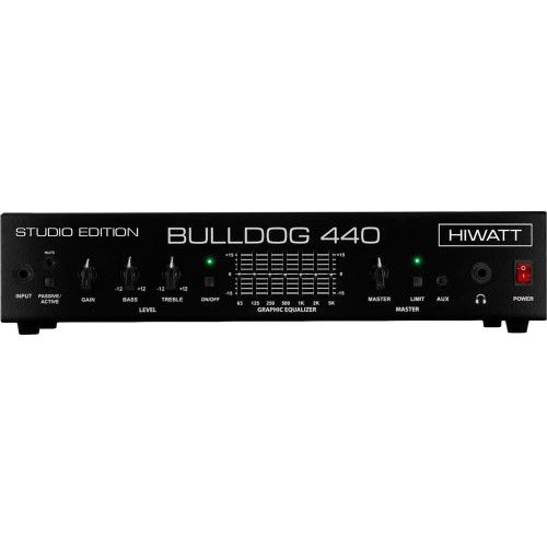 AMPLIFICADOR BAJO CABEZAL HIWATT BULLDOG - 400W (versión Rack)