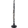Soporte base redonda con peso para clarinete/flauta