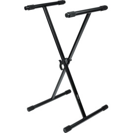Soporte para teclado tipo X con patas de goma