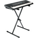 Soporte para teclado tipo X con patas de