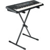 Soporte para teclado tipo X con patas de goma