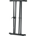 Soporte para teclado robusto tipo X con patas de goma