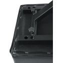 Banqueta estándar para teclado negro con asiento deluxe