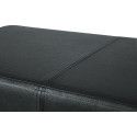 Banqueta estándar para teclado negro con asiento deluxe