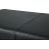 Banqueta estándar para teclado negro con asiento deluxe