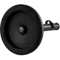Soporte de micro de sobremesa base redonda 15 cm altura fija 23 cm
