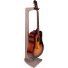 Soporte guitarra colgante - madera gris