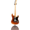 Soporte guitarra colgante - madera gris