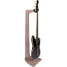 Soporte guitarra colgante - madera gris