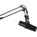Soporte de micro con clamp o montaje sobremesa para streaming/podcasts