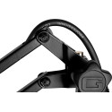 Soporte de micro con clamp o montaje sobremesa para streaming/podcasts