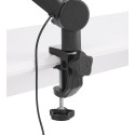 Soporte de micro profesional sobremesa con luz ?On-Air?
