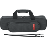 SOFTCASE FLAUTA TRAVESERA GATOR - GRIS/NEGRO