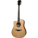 GUITARRA ACÚSTICA LÂG DREADNOUGHT CUTAWAY A/E BLUE WAVE 2 - ZURDOS