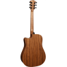 GUITARRA ACÚSTICA LÂG DREADNOUGHT CUTAWAY A/E BLUE WAVE 2 - ZURDOS