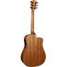GUITARRA ACÚSTICA LÂG DREADNOUGHT HYVIBE 10 A/E CUTAWAY CON FUNDA DELUX - ZURDOS
