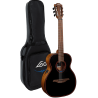 GUITARRA ACÚSTICA LÂG TRAVEL NYLON  A/E BLUE WAVE 1