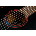 GUITARRA ACÚSTICA LÂG TRAVEL NYLON  A/E BLUE WAVE 1