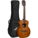 GUITARRA ACÚSTICA LÂG TRAVEL NYLON A/E BLUE WAVE 1 - MARRÓN