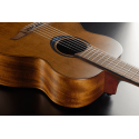 GUITARRA ACÚSTICA LÂG TRAVEL NYLON A/E BLUE WAVE 1 - MARRÓN