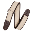 Correa Levy's Leather & Hemp Series 2½" - Marrón/Natural