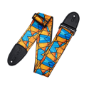 Correa Levy's Stained Glass Series Poly 3" - Naranja y Azul