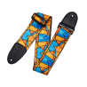 Correa Levy's Stained Glass Series Poly 3" - Naranja y Azul