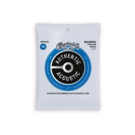 JUEGO ACÚSTICA AUTHENTIC SP PHOSPHOR BRONZE 92/8 MEDIUM 13-56 ( PACK 3)