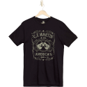 CAMISETA DUAL GUITAR - NEGRA (S)