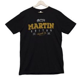 CAMISETA CF MARTIN AUTHENTIC NEGRA w/LOGO (S)