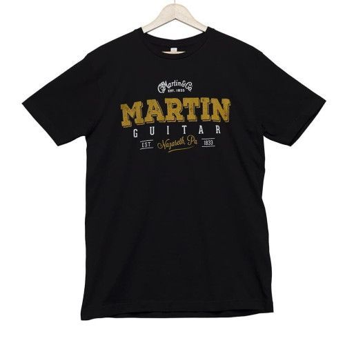 CAMISETA CF MARTIN AUTHENTIC NEGRA w/LOGO (S)