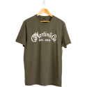 CAMISETA CF MARTIN OLIVE w/LOGO (S)