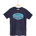 CAMISETA MARTIN RETRO AMERICA´S GUITAR NAVY (S)