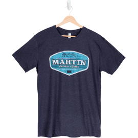 CAMISETA MARTIN RETRO AMERICA´S GUITAR NAVY (S)