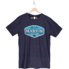 CAMISETA MARTIN RETRO AMERICA´S GUITAR NAVY (S)