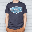 CAMISETA MARTIN RETRO AMERICA´S GUITAR NAVY (S)