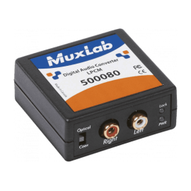 Convertidor de audio digital S/PDIF/TOSlink - RCA