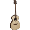 GUITARRA ACÚSTICA LÂG PARLOR MICHEL HAUMONT T318 A/E - NATURAL