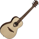 GUITARRA ACÚSTICA LÂG PARLOR MICHEL HAUMONT T318 A/E - NATURAL