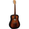GUITARRA ACÚSTICA LÂG DREADNOUGHT TRAMONTANE 70 - BLACK & BROWN