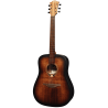 GUITARRA ACÚSTICA LÂG DREADNOUGHT TRAMONTANE 70 - BLACK & BROWN