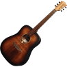 GUITARRA ACÚSTICA LÂG DREADNOUGHT TRAMONTANE 70 - BLACK & BROWN